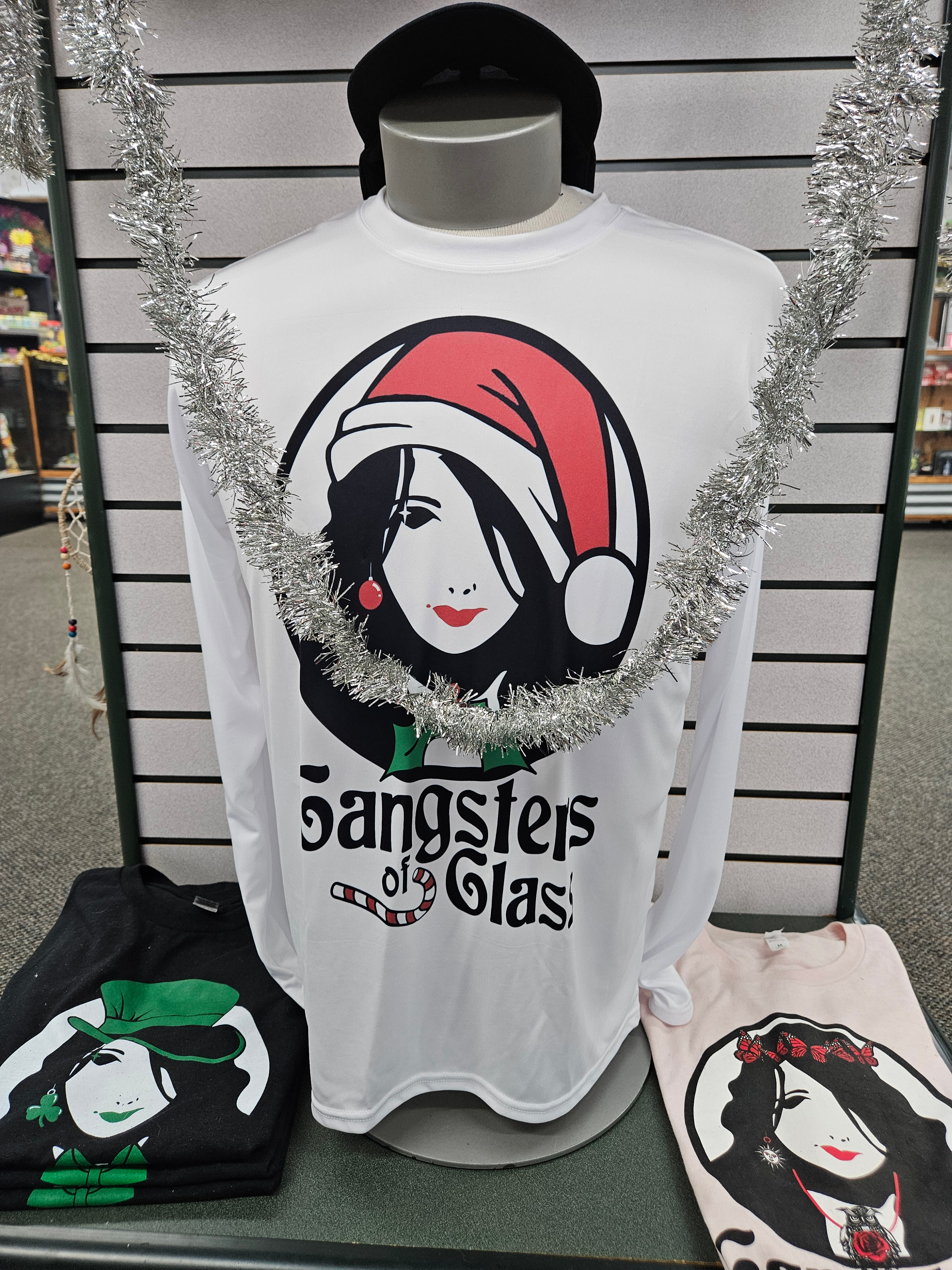 Gangster Gal Santa Tee